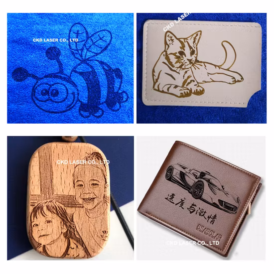 CE가 포함된 종이, 가죽, 플라스틱, 목재, 대나무용 Qbcode C 시리즈 CO2 레이저 조각 마킹 머신